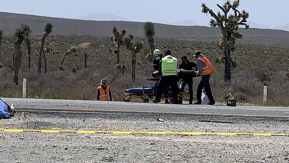 Tragedia en carretera a Torreón: un muerto y 5 personas lesionadas en volcadura