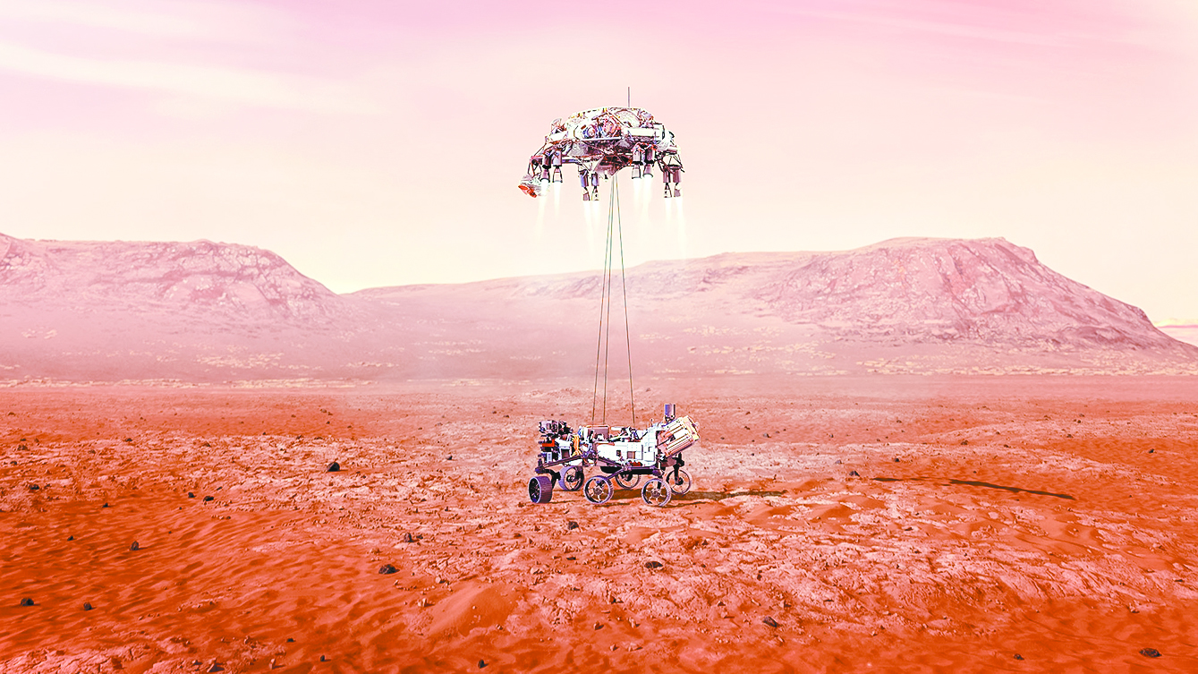 $!Inicia Perseverance búsqueda de vida en el planeta rojo (ve la primera imagen de Marte que envió la sonda)