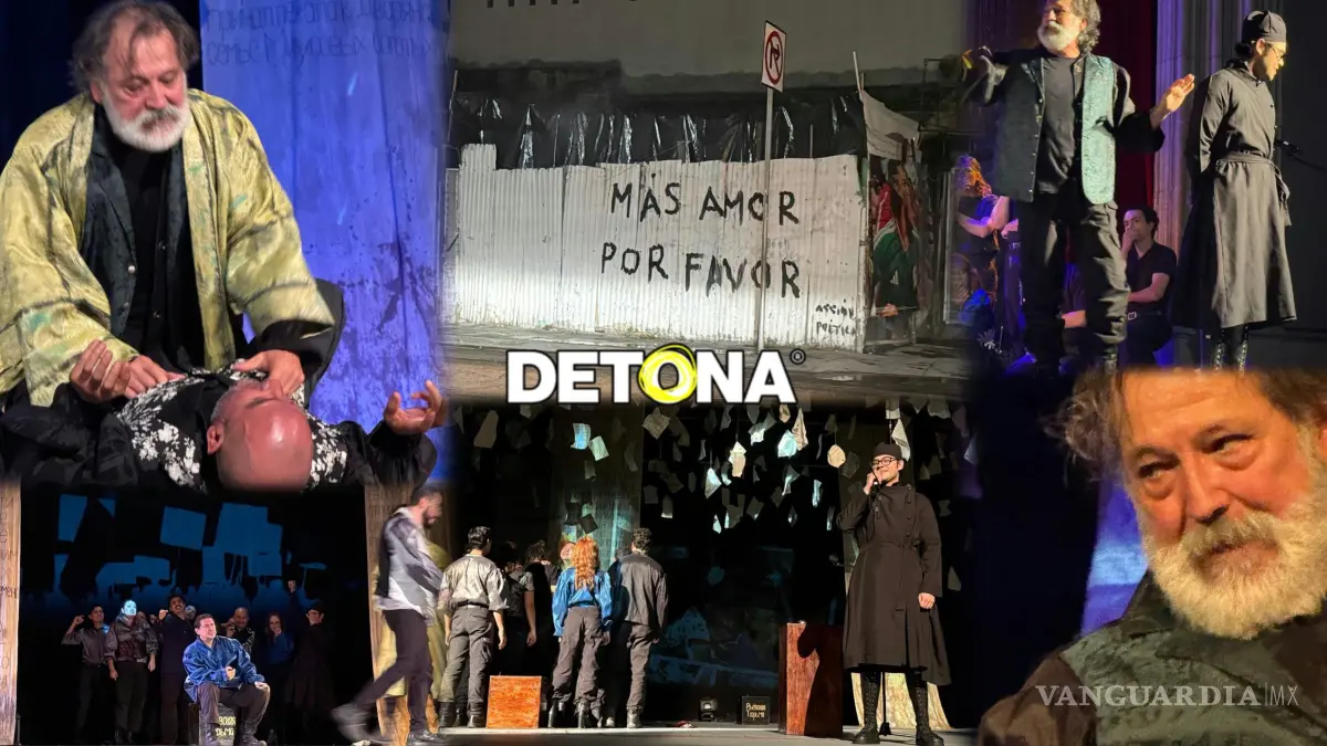 $!Puesta en escena de “Los Hermanos Karamázov”.