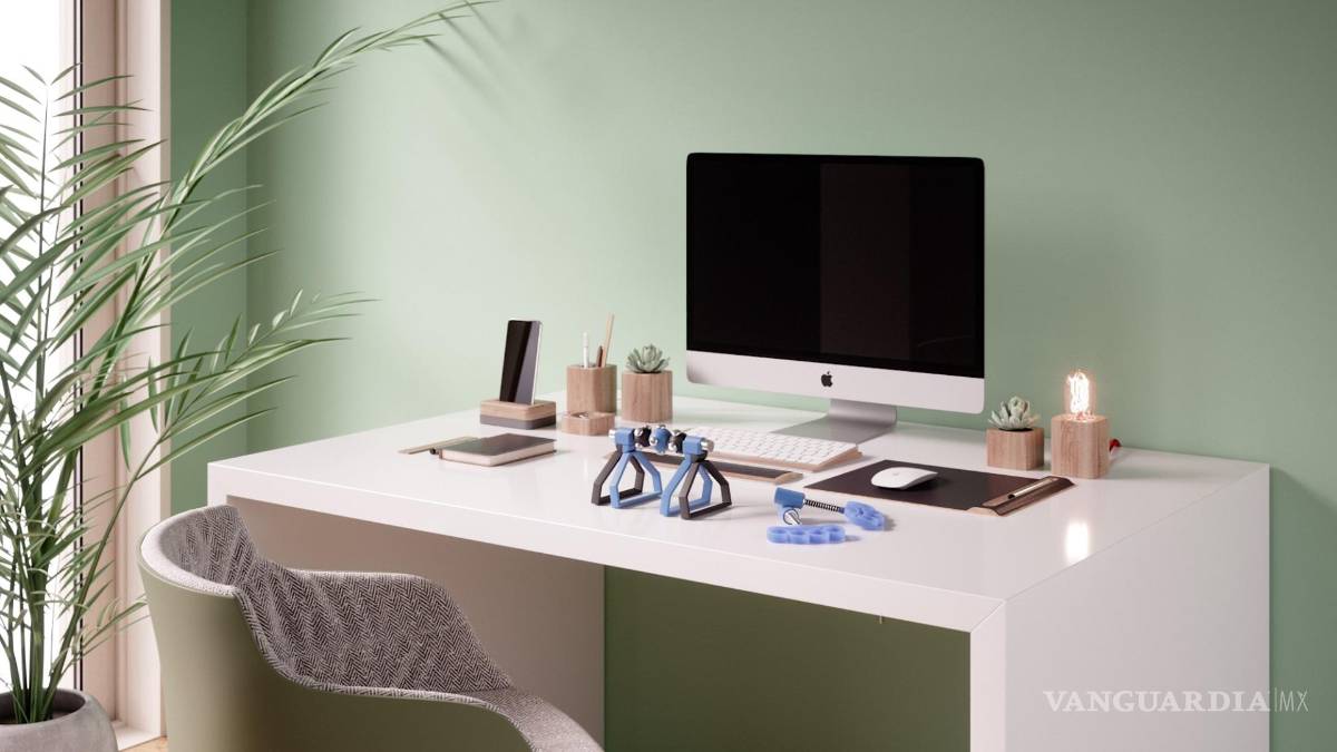 $!Kit de relajación para teletrabajo Fidgetgym. EFE/Promoingenio