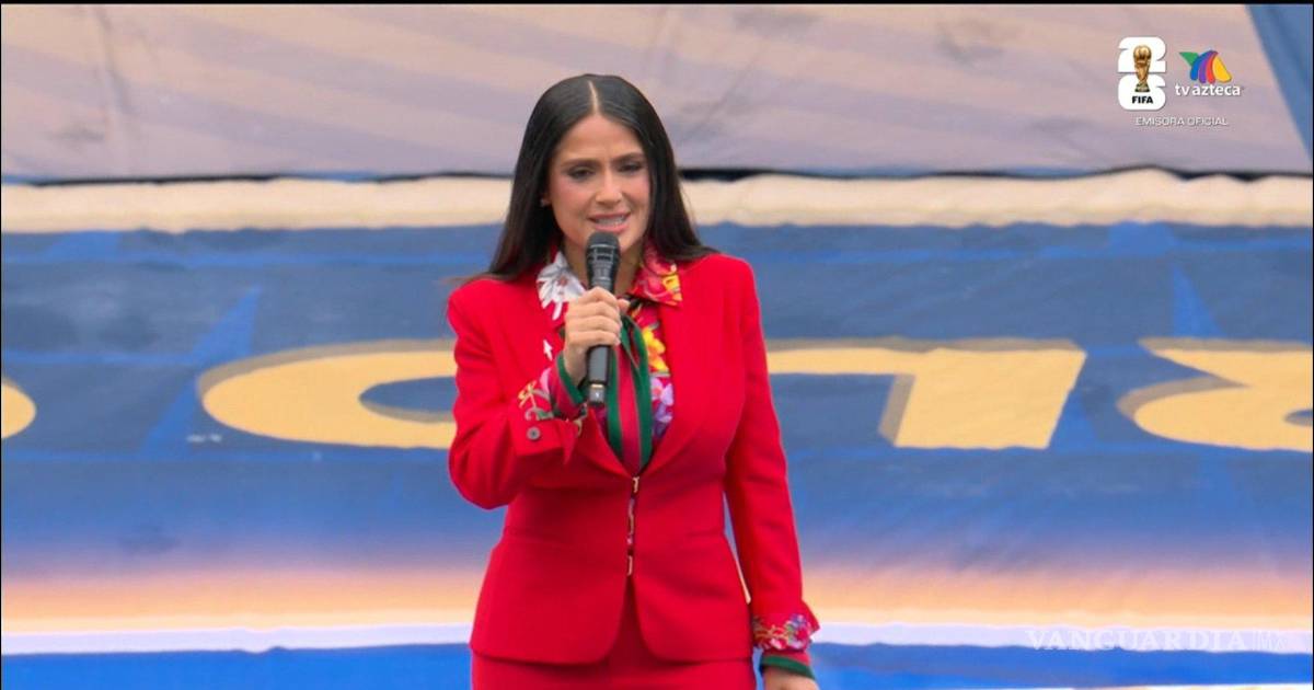 Salma Hayek da la bienvenida al Mundial 2026: ‘¡Que viva México y que viva el fútbol!’