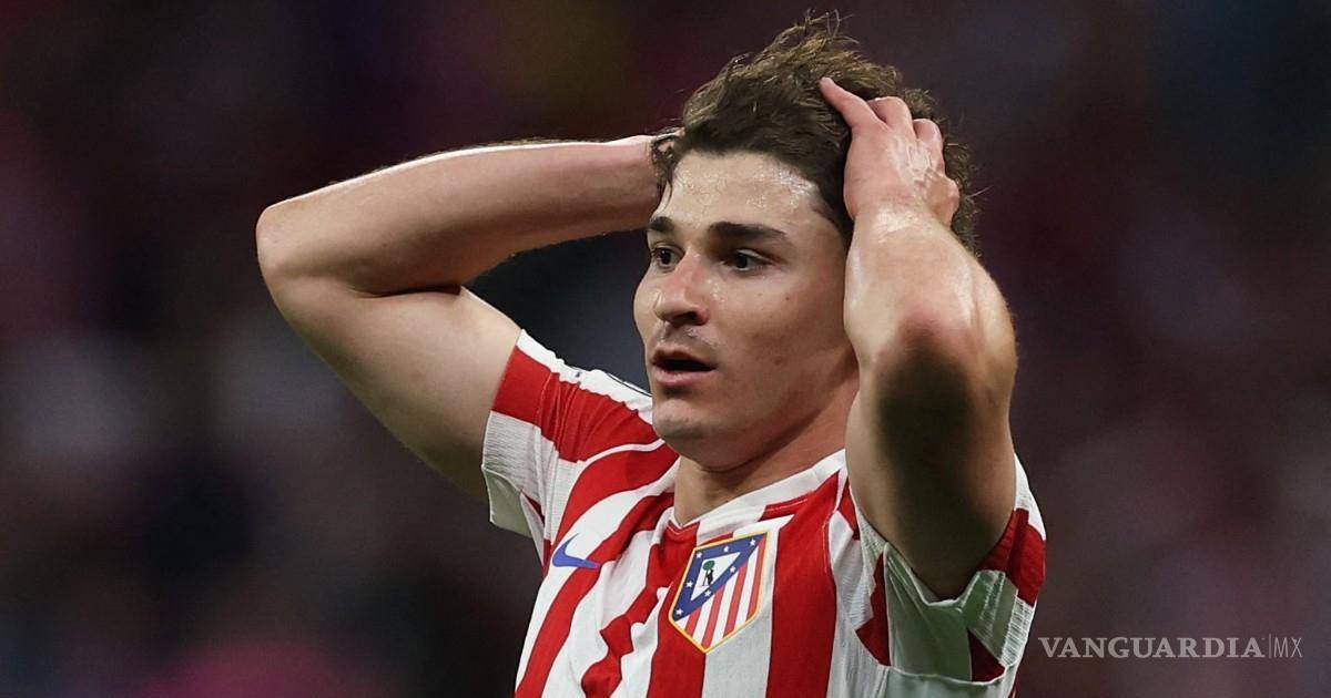 ¿Bronca a la vista? El Atlético de Madrid pone ‘candado’ de 500 millones a Julián Álvarez; él sí se quiere ir