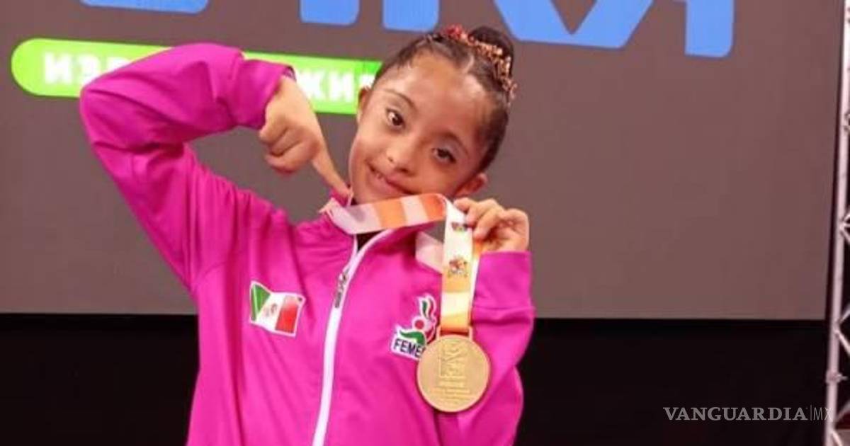 Zoé López hace historia: la niña veracruzana que conquistó Bulgaria con oro mundial