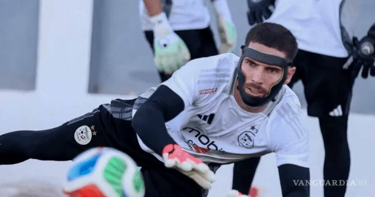 Luca Zidane enfrentará a Argentina en el Mundial bajo el arco de Argelia... ¿Por qué usa máscara?