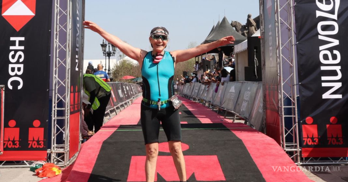 Saltillense Yolanda Villarreal completa el Ironman 70.3 Monterrey