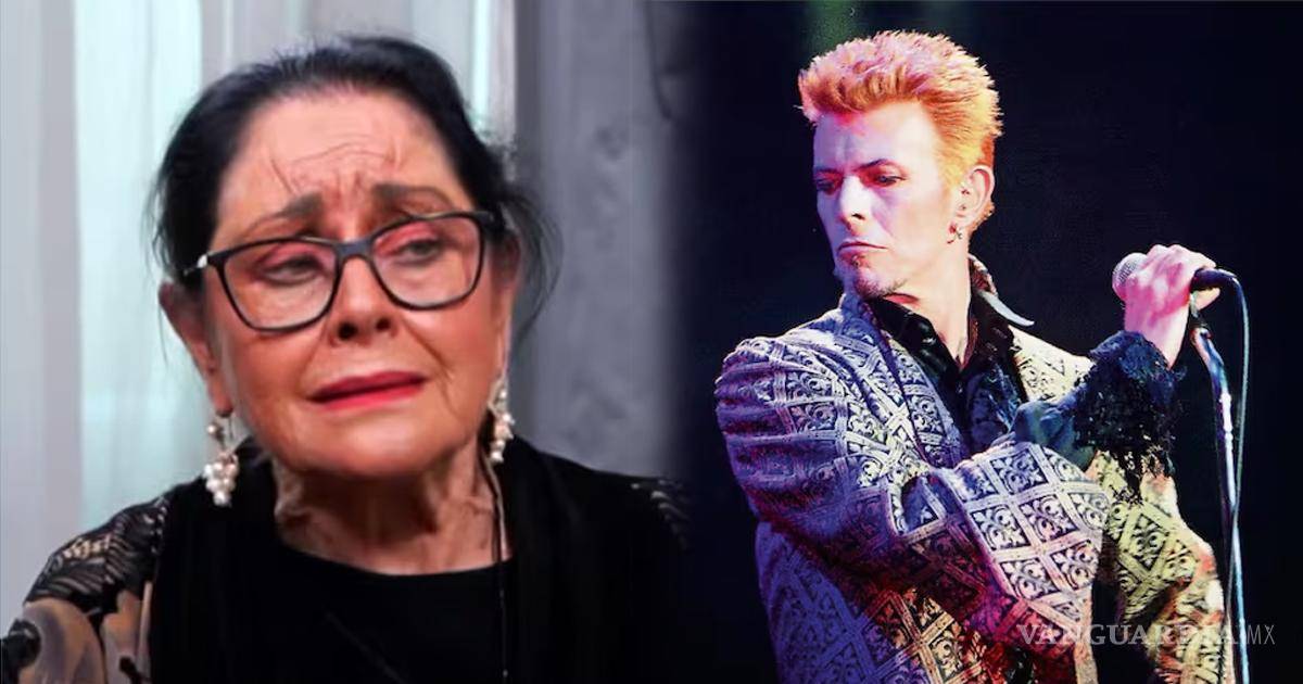 ¿Fue amiga de David Bowie?... cuestionan supuesta amistad de Angélica Aragón con el artista británico