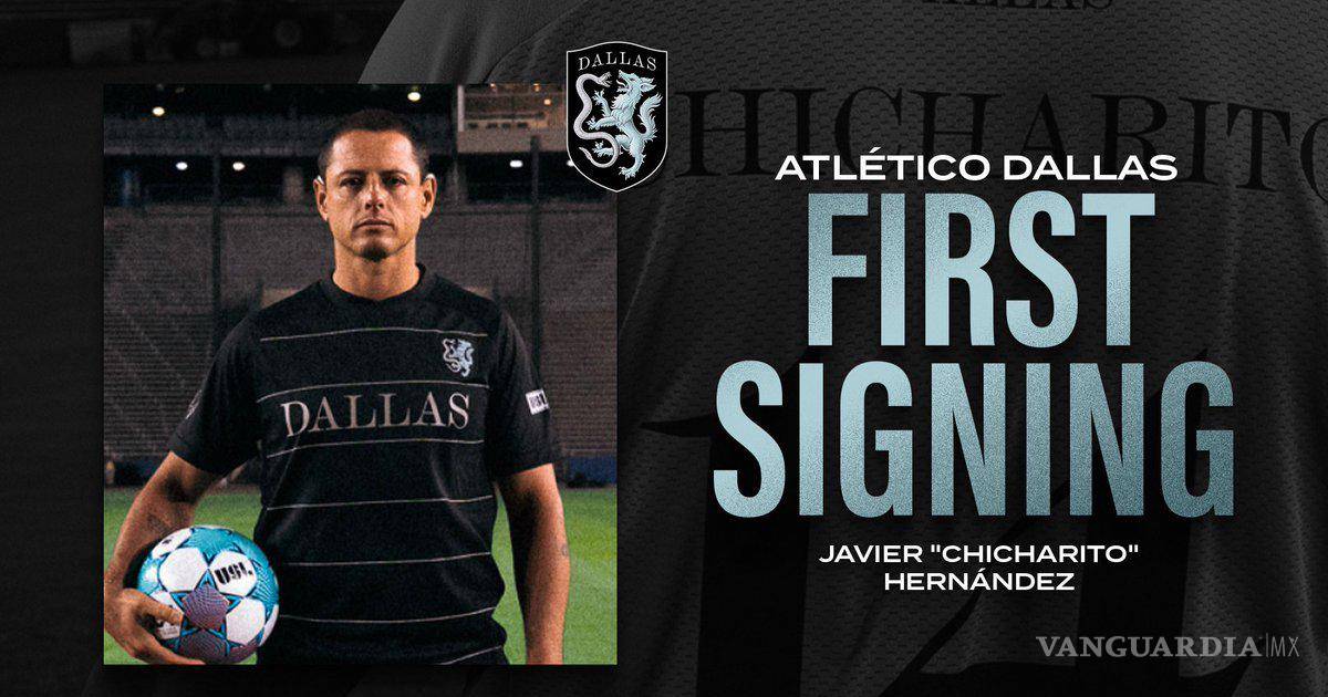 Oficial: Chicharito Hernández jugará con Atlético Dallas en la USL Championship