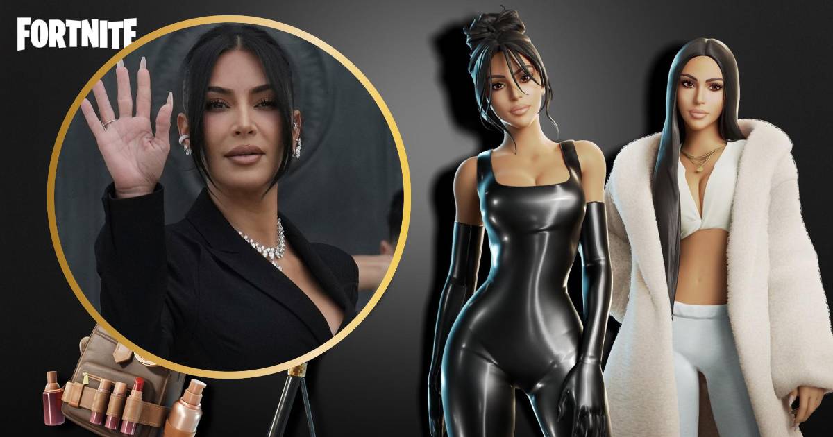 ¡Toca soportar y jugar! Kim Kardashian anuncia su llegada a Fortnite