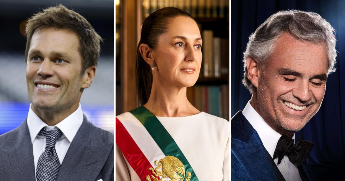 Sheinbaum, Andrea Bocelli, Tom Brady y más: todas las celebridades confirmadas para el Sorteo Mundial 2026