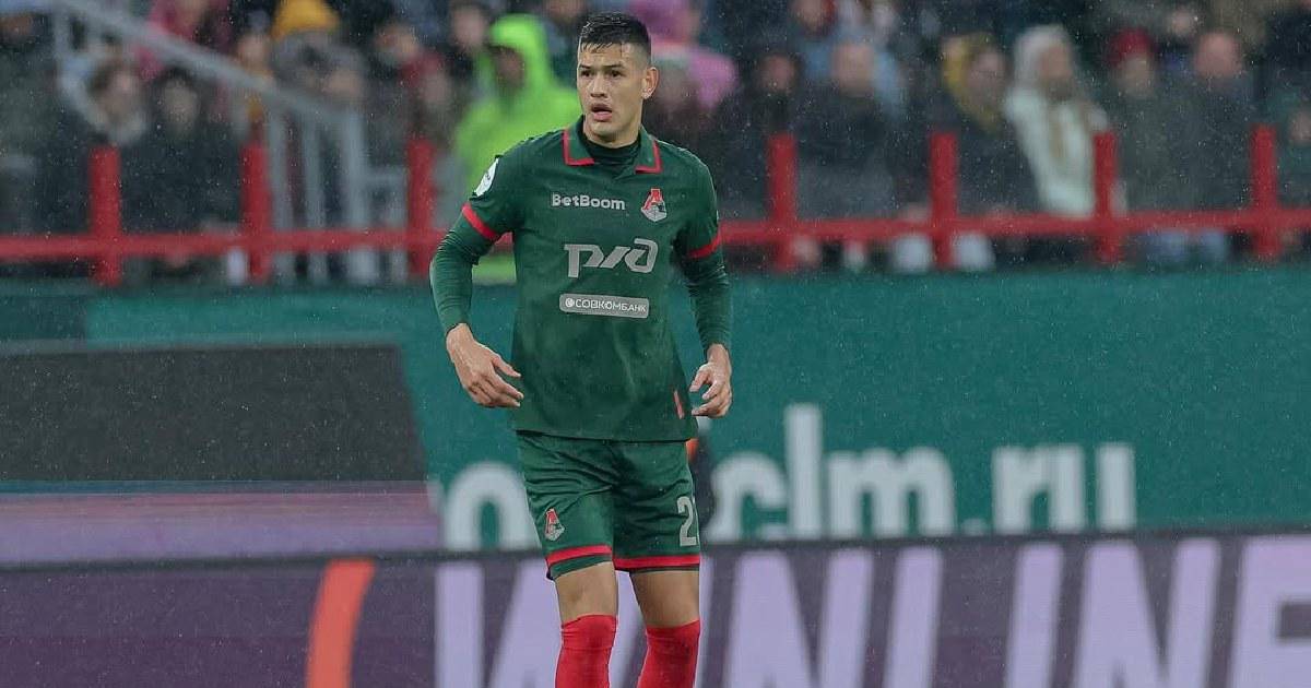 César Montes y Lokomotiv se afianza en la parte alta de la Liga Premier rusa