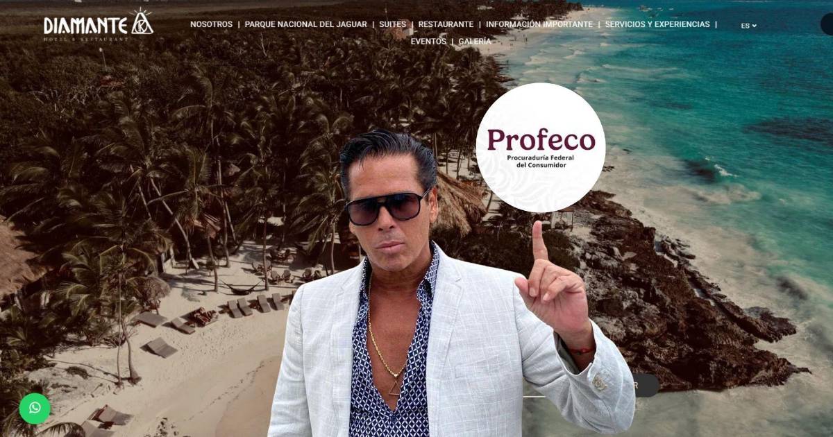 Roberto Palazuelos desmiente a Profeco sobre clausura de su Hotel Diamante K en Tulum: ‘te mintieron, papi’