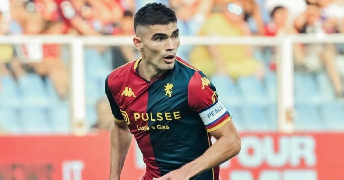 Juventus vence 1-0 al Genoa de Johan Vásquez en la Serie A