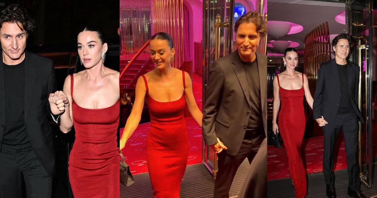 No era un rumor: Confirman Katy Perry y Justin Trudeau romance desde París