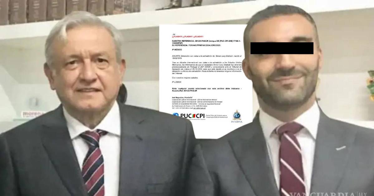 Simón Levy: Fiscalía de CDMX confirma que exfuncionario está sujeto a medidas en Portugal