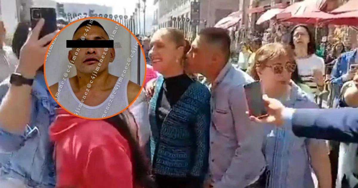 Reportan detención de presunto acosador de la presidenta Claudia Sheinbaum en CDMX