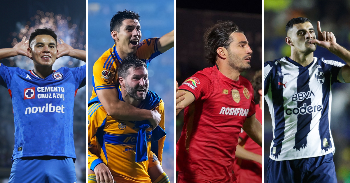 Fechas y horarios de las Semifinales del Apertura 2025: así se jugarán Toluca vs Monterrey y Tigres vs Cruz Azul