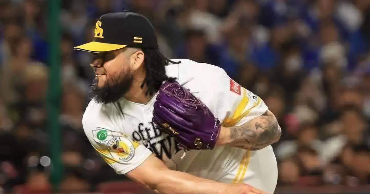 Roberto Osuna, un referente en Japón, se corona con los Halcones de Softbank