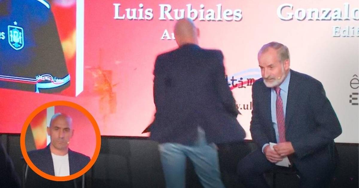 Tío de Luis Rubiales es detenido tras lanzarle huevos en la presentación de su libro ‘Matar a Rubiales’
