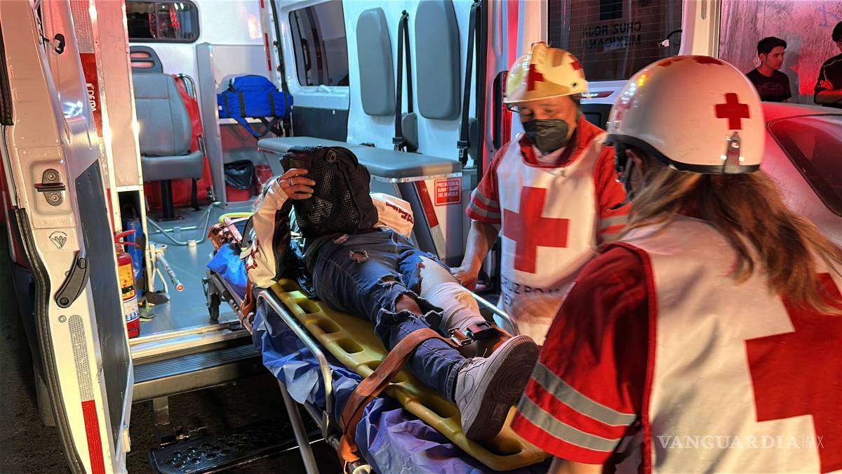 Policía se niega a responder por lesiones provocadas a motociclista, en Saltillo