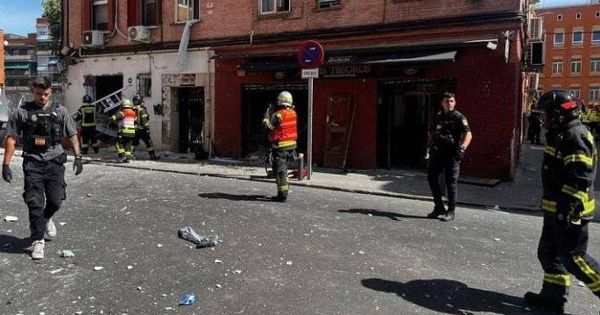 Un muerto y 25 heridos tras una explosión por presunta fuga de gas en un edificio de Madrid