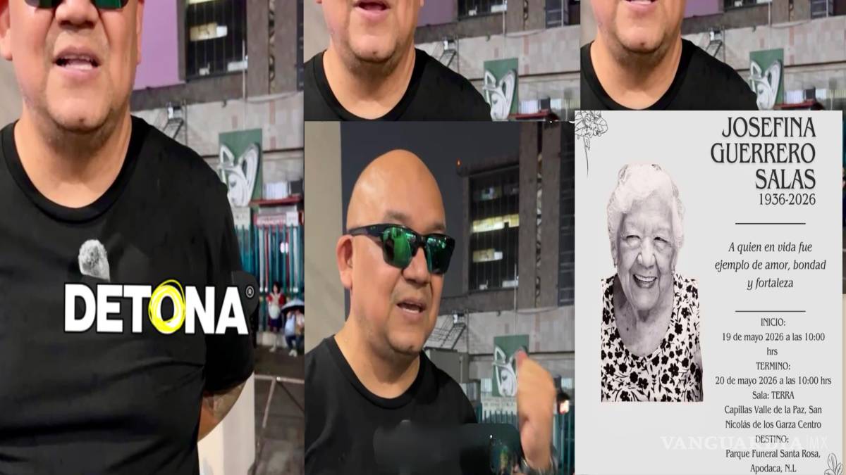 $!El periodista Víctor Badillo Guerrero vio morir este lunes a su señora madre en la Clínica 6 del IMSS. Un rosario de negligencias hay detrás de este hecho. Nuestro más sentido pésame a la familia de Chepina.