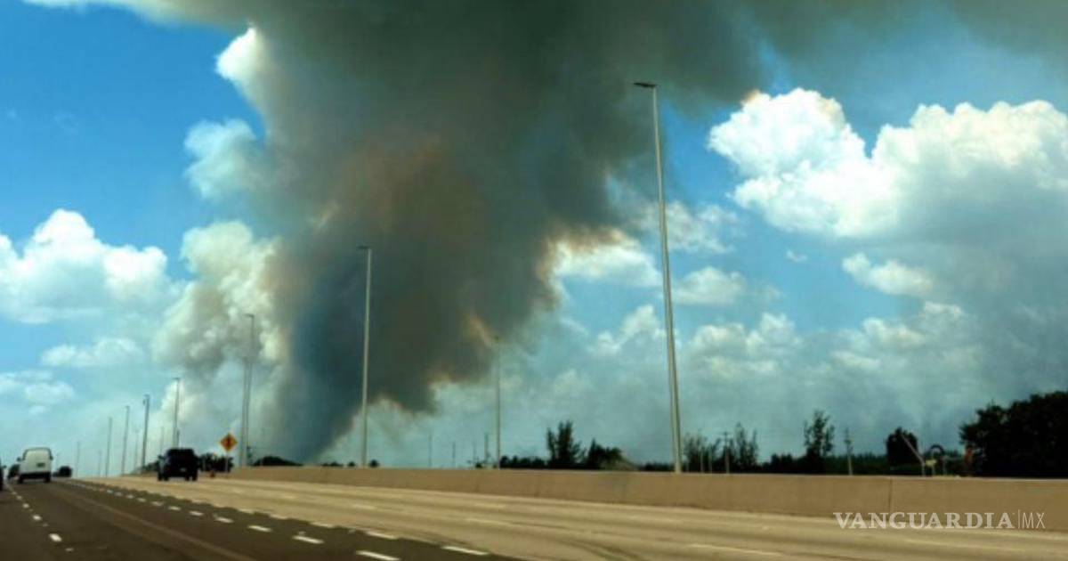 Incendios al oeste de Miami consumen más de 2 mil 300 hectáreas