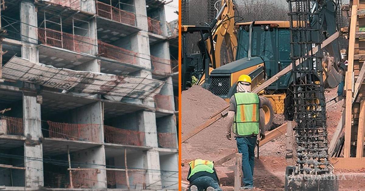 México: suman cuatro caídas en personal ocupado de constructoras en 2026; Coahuila replica mismo patrón