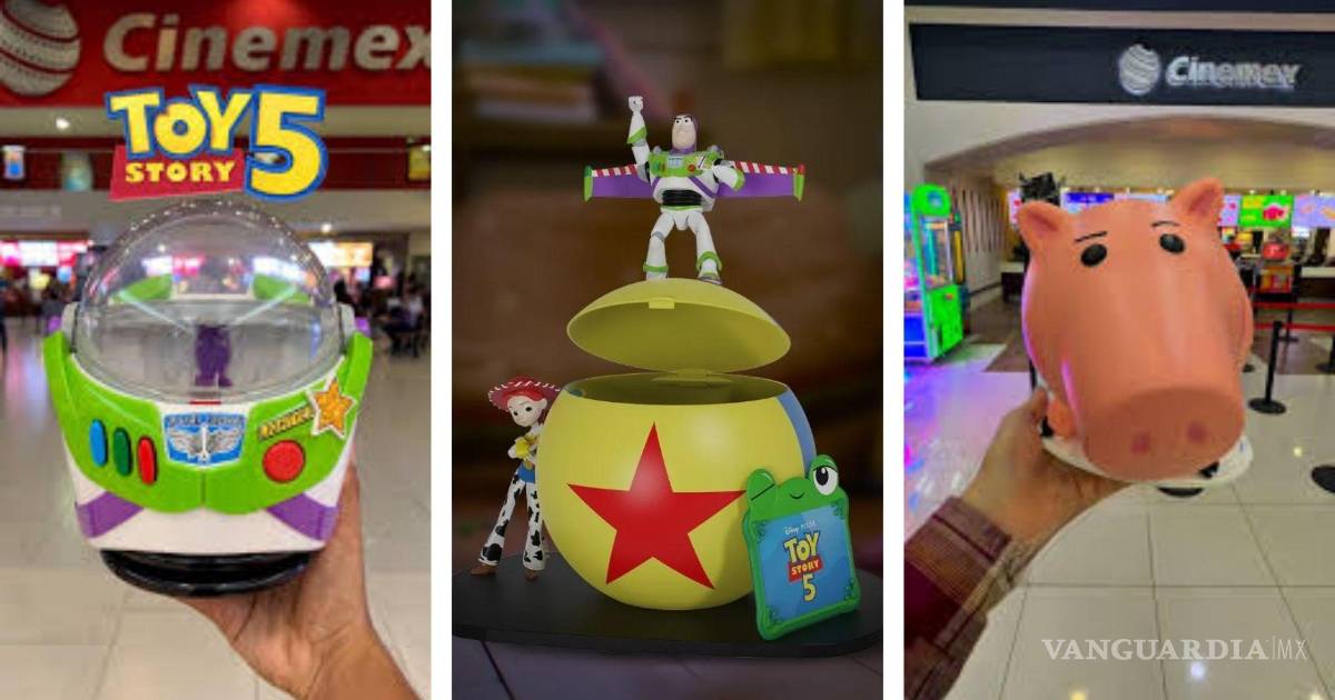 ¡Precios al infinito! ‘Nenis’ ofrecen palomeras coleccionables de ‘Toy Story 5’ a más de mil pesos