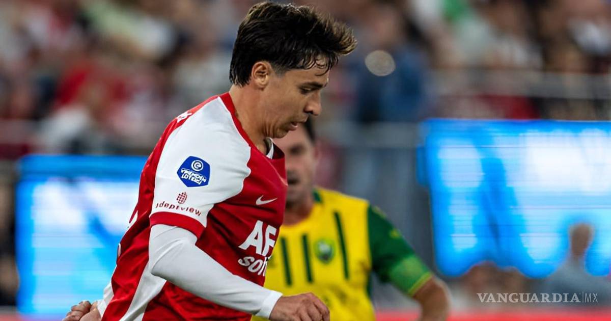 Mateo Chávez se afianza en Europa: fue titular en triunfo del AZ en la Eredivisie