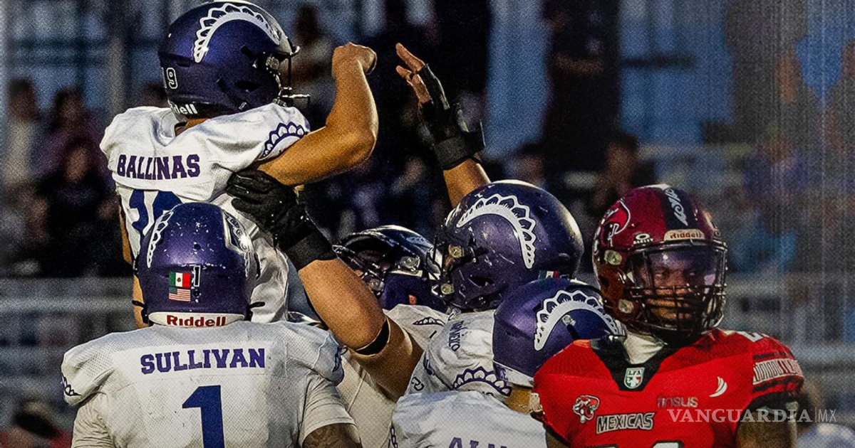 Dinos remonta a Mexicas en Ciudad de México y sigue en zona de Playoffs de la LFA