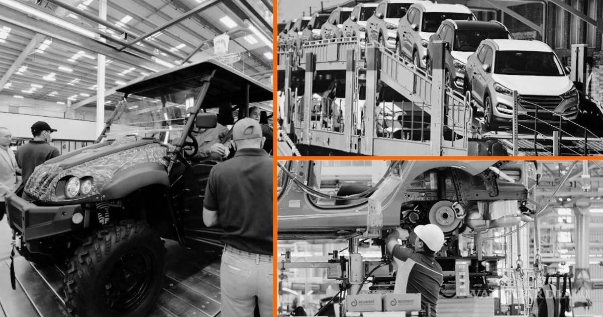 En febrero, bajan exportaciones, ventas y producción de coches ligeros en México