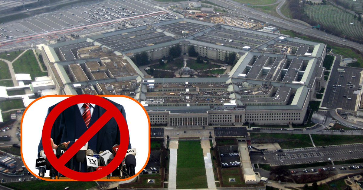La prensa de Estados Unidos tendrá restricciones sobre notas del Pentágono