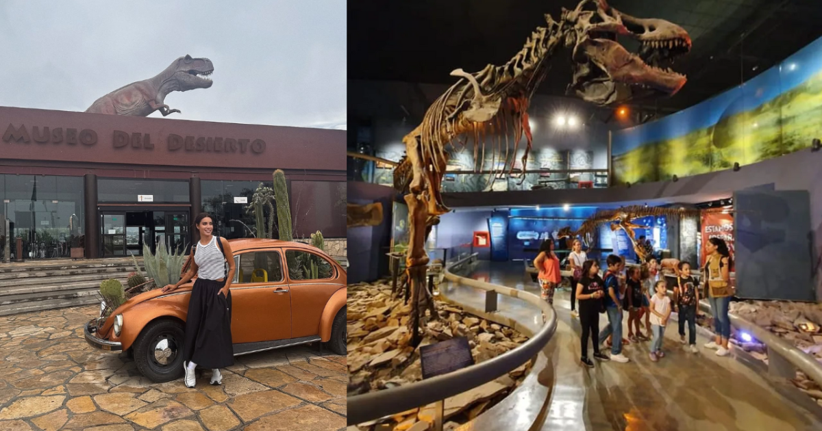 Pilar Rubio, esposa de Sergio Ramos, deslumbra con su visita al Museo del Desierto en Saltillo