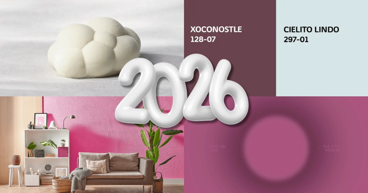 Pantone presentan su color del año 2026; Trendo, Berel y Comex retratan a México