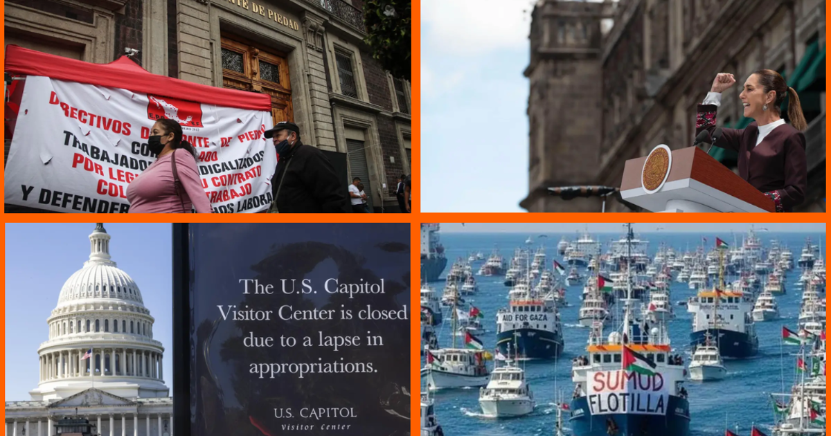 Las noticias más importantes del primero de octubre en México