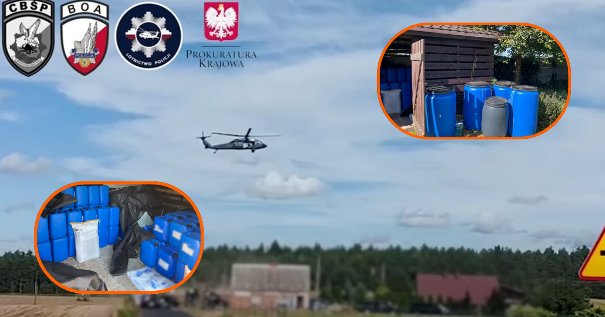 ¿El cártel de México en Polonia?; autoridades desmantelan narco laboratorio