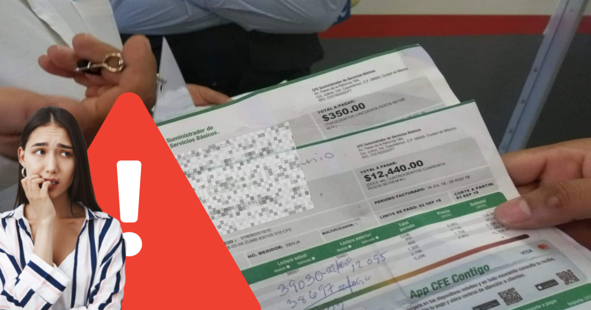 CFE: Cuántos días se tardan en cortarme la luz si no pagué mi recibo