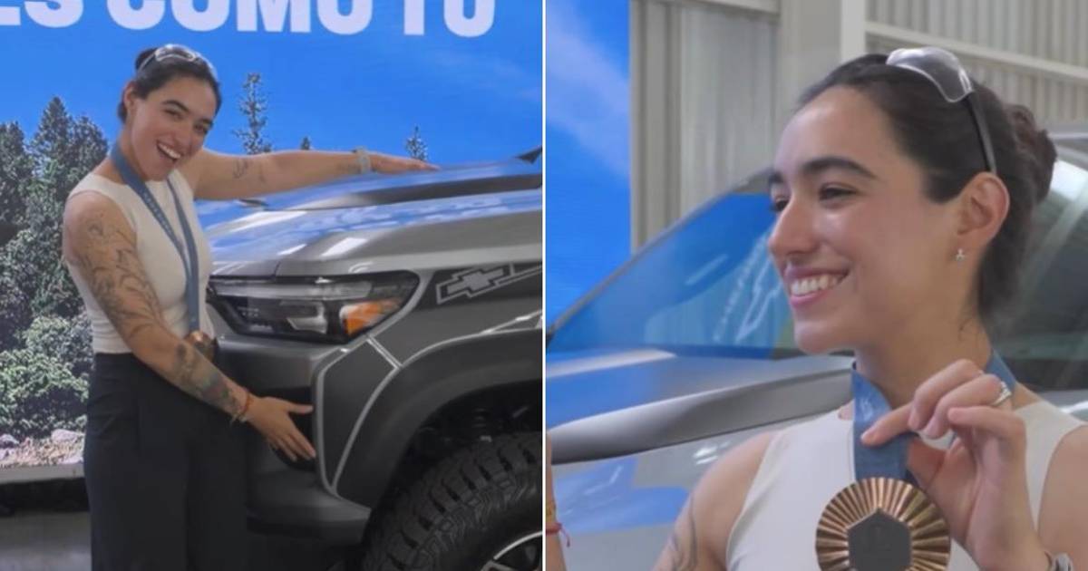 GM de México reconoce a la arquera Ana Paula Vázquez con una Chevrolet Colorado ZR2