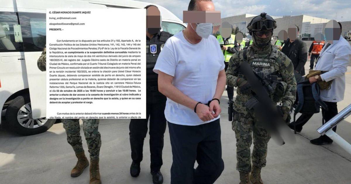 César Duarte, exgobernador de Chihuahua, habría ido a la CDMX a supervisar investigación