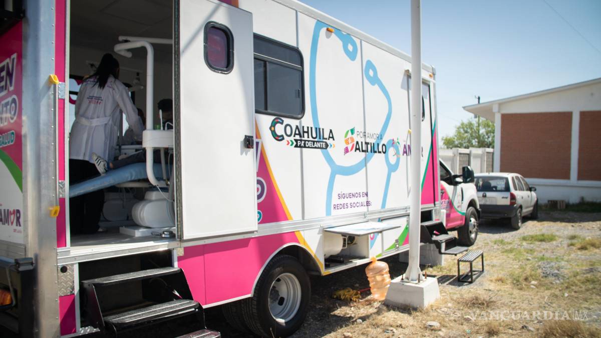 $!La unidad móvil del DIF Saltillo recorrerá colonias como Balcones, Margaritas y Nazario Ortiz Garza durante esta semana, con servicios de audiometría, optometría, odontología, tamizaje de diabetes y consulta médica general sin costo.