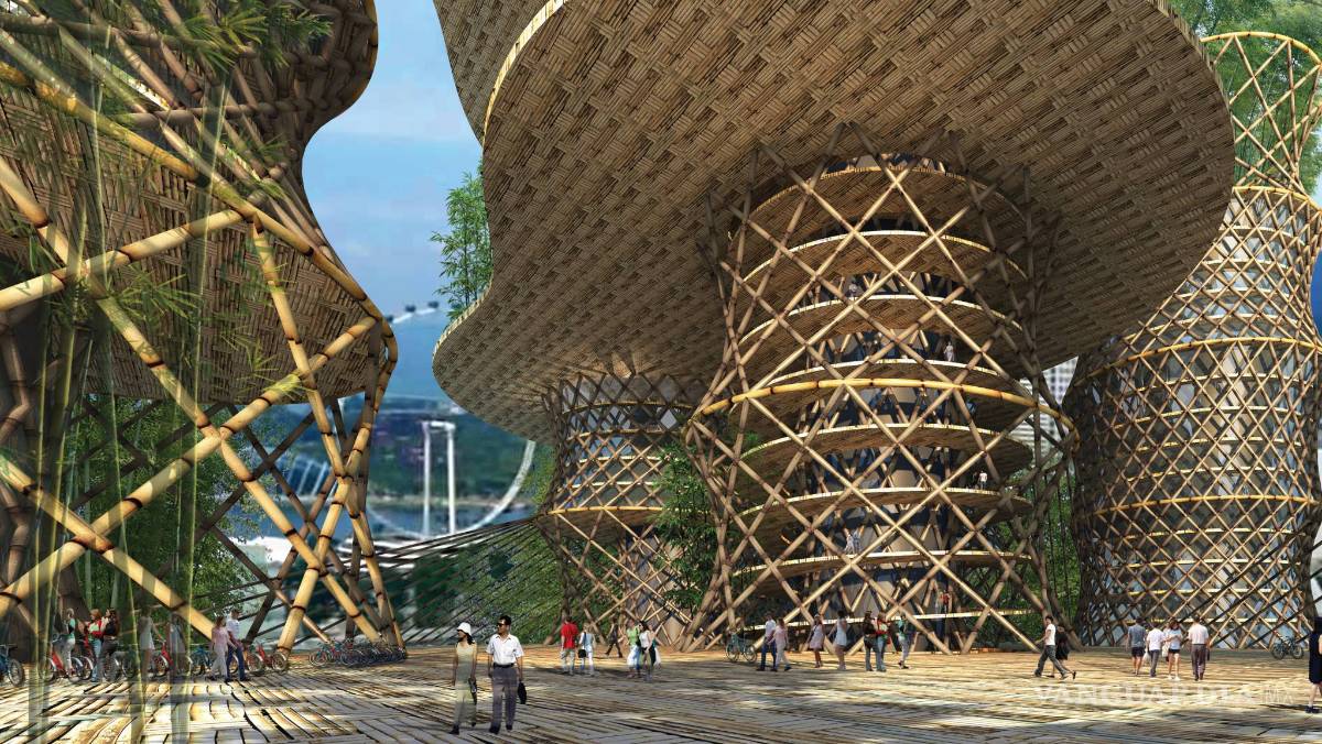 $!Rascacielos de bambú, inspirados y aliados con la naturaleza