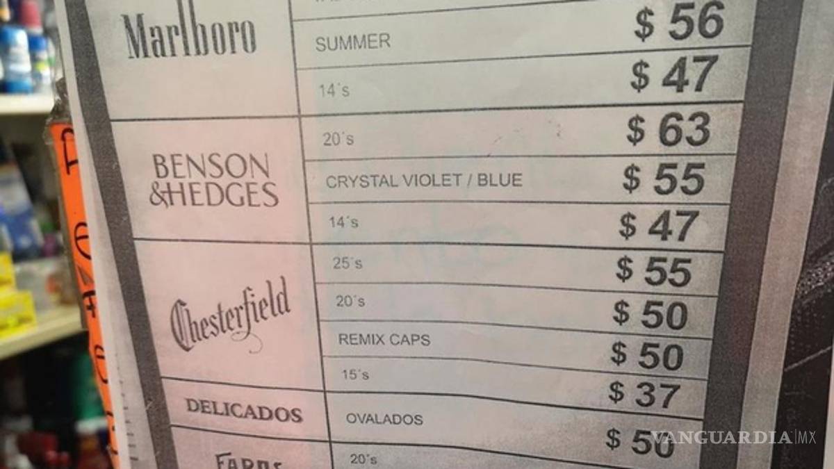 ¿Te gusta fumar?, pues el precio de cigarros subió hasta $6 iniciando 2020