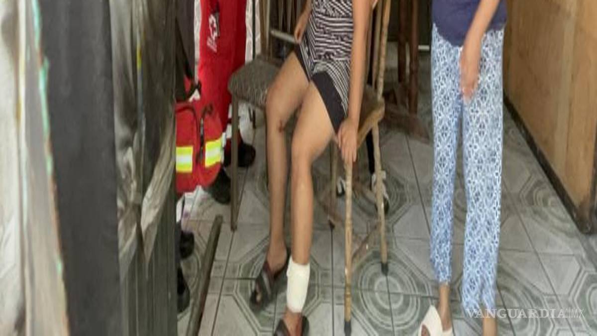 $!El ataque ocurrió cuando la víctima caminaba rumbo al kínder por sus hijos, siendo sorprendida por dos canes que se encontraban en una esquina de la calle José Rivera.