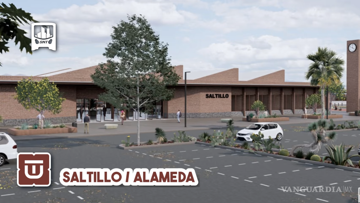 $!Revelan cómo lucirán las estaciones del tren de pasajeros que atravesará Saltillo
