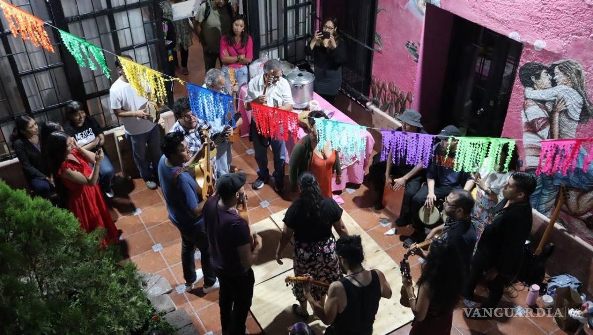 $!Uno de los fandangos celebrados en Casa Rosa, Saltillo.