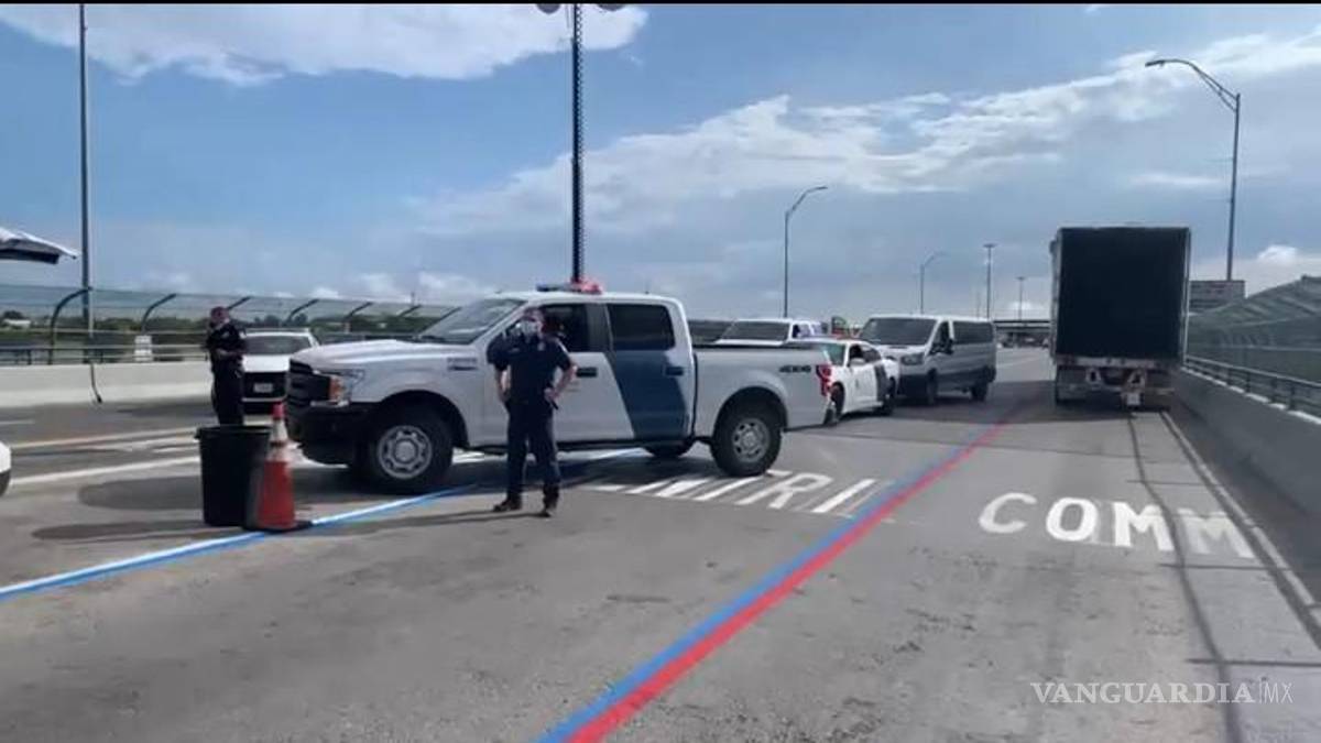 Ante amenaza de cruce migratorio; cierran Puentes Internacionales de Piedras Negras y Eagle Pass