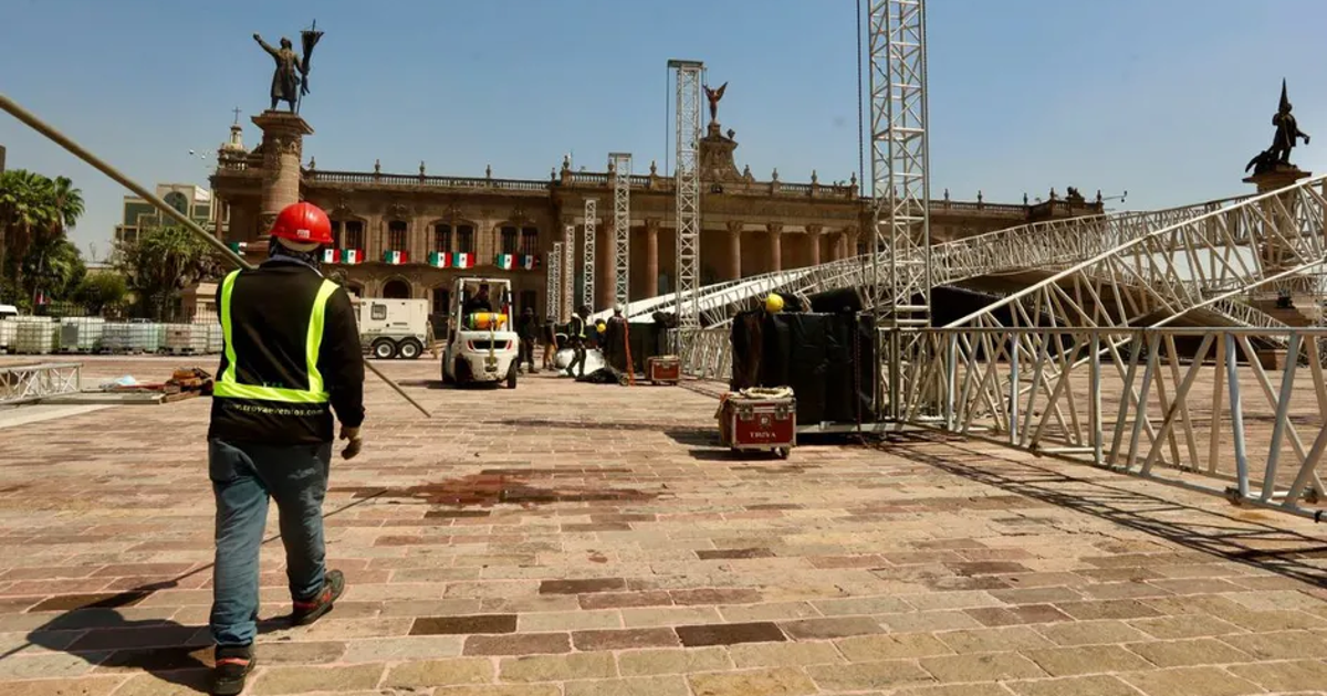 Nuevo León se alista para recibir a Sheinbaum en su primer informe