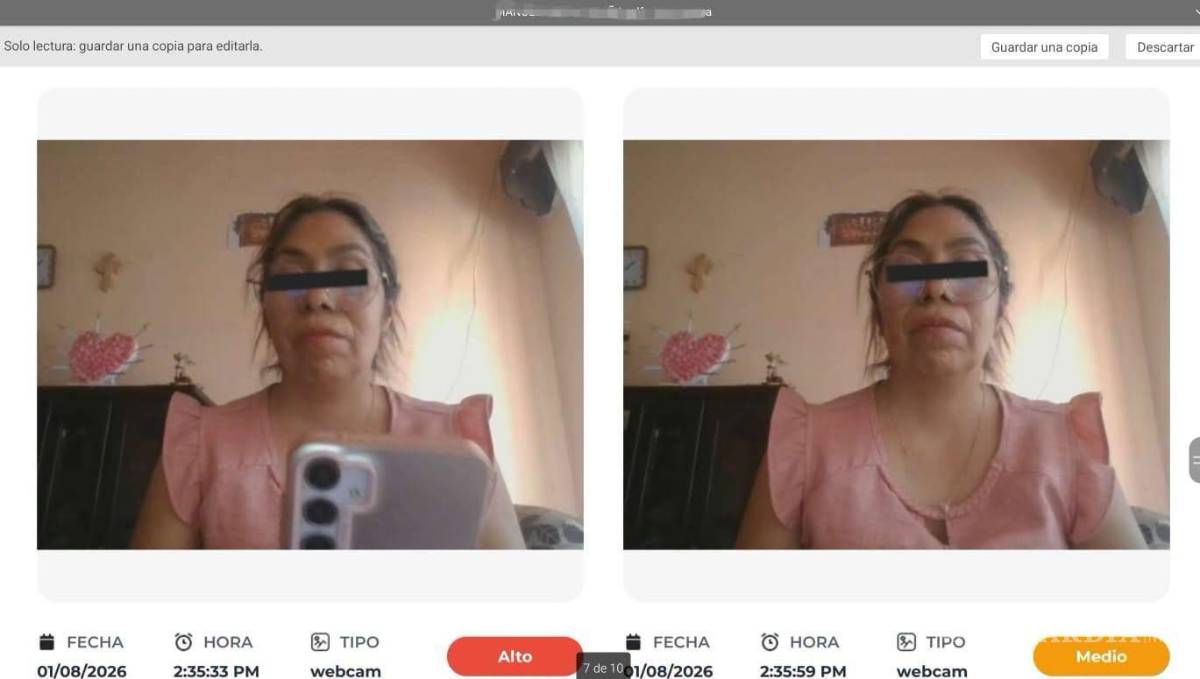 $!USICAMM expuso a maestra por utilizar un teléfono celular durante la aplicación en línea del Instrumento de Apreciación del proceso de Promoción Horizontal 2026.
