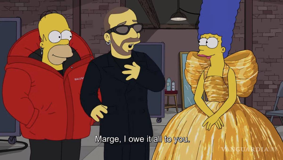 $!‘Desfilan’ Los Simpsons para Balenciaga en la Semana de la Moda en París