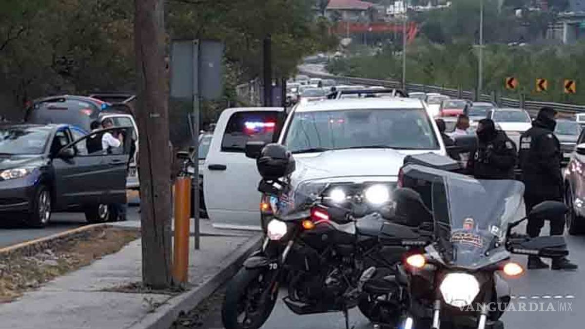Reportan persecución en San Pedro, NL; caen ladrones